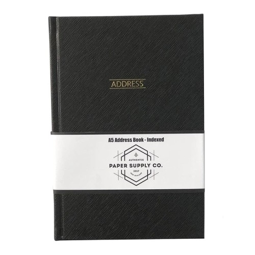 OSC Citta Address Book A5 Black OSC Citta Address Book A5 Black