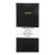 Citta Address Book Slimline Black