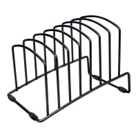 File Rack U Shaped 7 Slots Black File Rack U Shaped 7 Slots Black