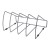 File Rack Triangular 4 Slots Metal