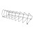 File Rack Triangular 8 Slots Metal