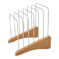 File Rack Que-File Swivel 6 Slots Silver File Rack Que-File Swivel 6 Slots Silver