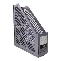 Folding Magazine File Grey Folding Magazine File Grey
