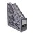 Folding Magazine File Grey