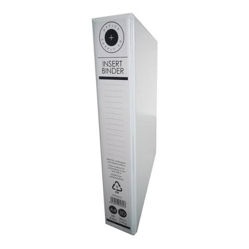 OSC Insert Binder A4 3D 38mm White OSC Insert Binder A4 3D 38mm White