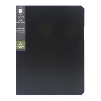 Eco Display Book A4 20 Pocket Black Eco Display Book A4 20 Pocket Black