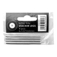 4-Pack OSC Letter Tray Stackers Metal 4-Pack OSC Letter Tray Stackers Metal