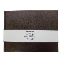 Citta Guest Book Vintage Brown Citta Guest Book Vintage Brown