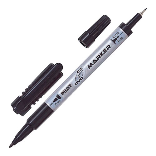 Pilot CD/DVD Twin Point Black Marker Pilot CD/DVD Twin Point Black Marker