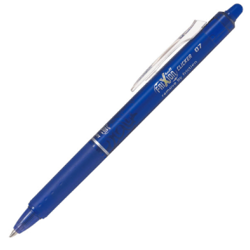 12-Pack Pilot Frixion Ball Erasable Blue Gel Clicker Pen 12-Pack Pilot Frixion Ball Erasable Blue Gel Clicker Pen