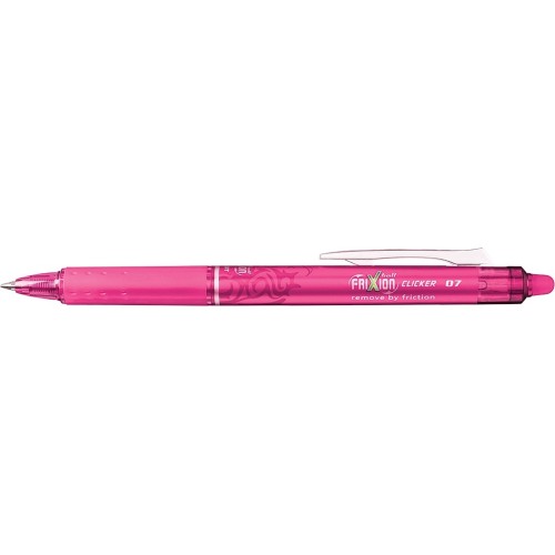 12-Pack Pilot Frixion Ball Erasable Pink Gel Clicker Pen 12-Pack Pilot Frixion Ball Erasable Pink Gel Clicker Pen