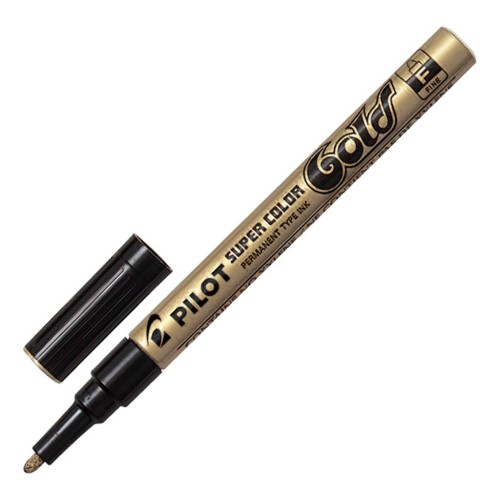 Pilot Super Colour Fine Gold Paint Marker Pilot Super Colour Fine Gold Paint Marker
