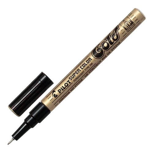 Pilot Super Colour Extra Fine Gold Paint Marker Pilot Super Colour Extra Fine Gold Paint Marker