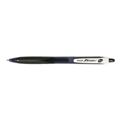 10-Pack Pilot Rexgrip Begreen Medium Black Pen 10-Pack Pilot Rexgrip Begreen Medium Black Pen