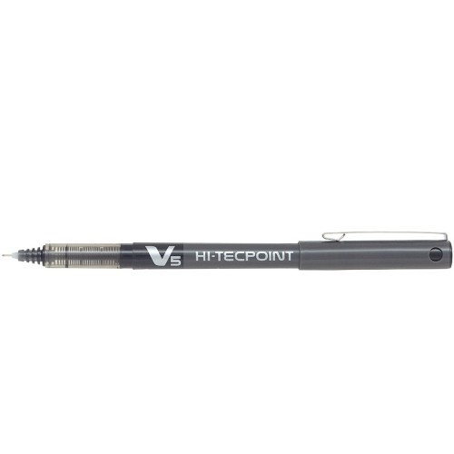 12-Pack Pilot Hi-Tecpoint V5 Extra Fine Black Pen