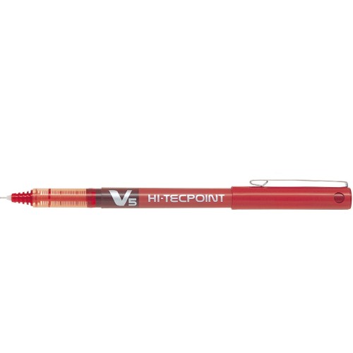 12-Pack Pilot Hi-Tecpoint V5 Extra Fine Red Pen 12-Pack Pilot Hi-Tecpoint V5 Extra Fine Red Pen