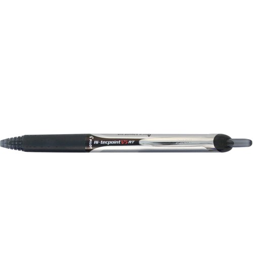 12-Pack Pilot Hi-Tecpoint V5RT Retractable Extra Fine Black Pen 12-Pack Pilot Hi-Tecpoint V5RT Retractable Extra Fine Black Pen