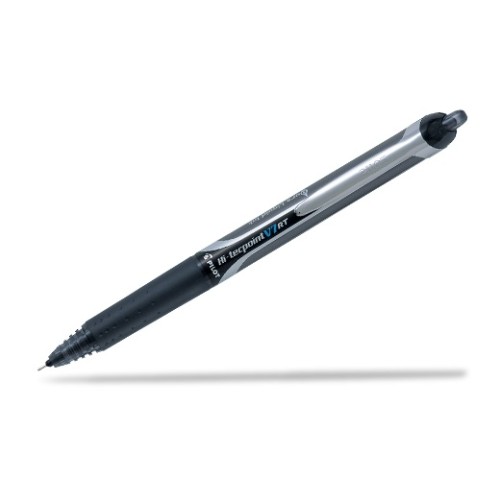 12-Pack Pilot Hi-Tecpoint V7RT Retractable Fine Black Pen 12-Pack Pilot Hi-Tecpoint V7RT Retractable Fine Black Pen