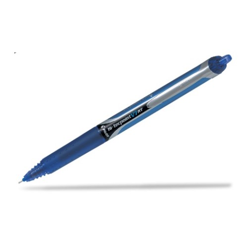 12-Pack Pilot Hi-Tecpoint V7RT Retractable Fine Blue Pen