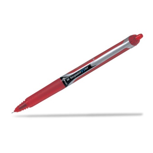 12-Pack Pilot Hi-Tecpoint V7RT Retractable Fine Red Pen 12-Pack Pilot Hi-Tecpoint V7RT Retractable Fine Red Pen