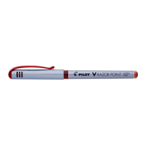 12-Pack Pilot V-Razor Point Red Extra Fine Pen 12-Pack Pilot V-Razor Point Red Extra Fine Pen