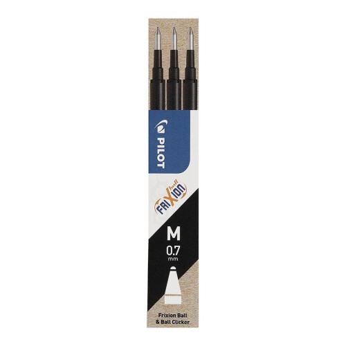 Pilot Frixion Erasable Refill Fine Black, Pack of 3 (BLS-FR7-B-S3P) Pilot Frixion Erasable Refill Fine Black, Pack of 3 (BLS-FR7-B-S3P)