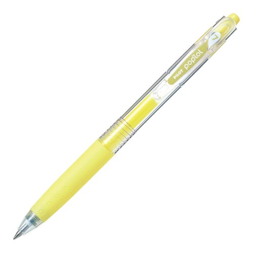 12-Pack Pilot Poplol Fine Pastel Yellow Pen 12-Pack Pilot Poplol Fine Pastel Yellow Pen