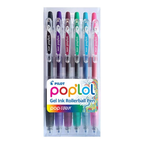 Pilot Poplol Colour Pen - 6 Pack Pilot Poplol Colour Pen - 6 Pack