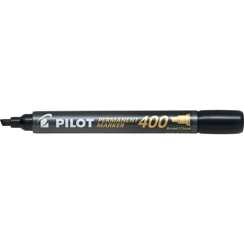 12-Pack Pilot SCA 400 Permanent Black Chisel Tip Marker 12-Pack Pilot SCA 400 Permanent Black Chisel Tip Marker