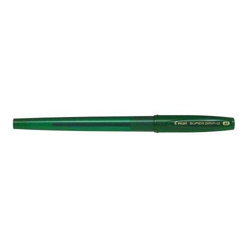 12-Pack Pilot Super Grip G Green Cap Pen Medium 12-Pack Pilot Super Grip G Green Cap Pen Medium