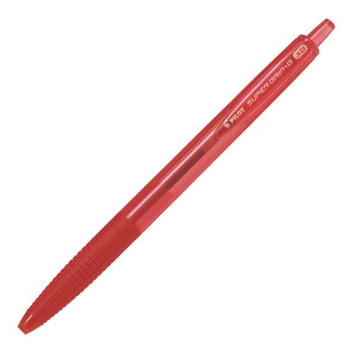 12-Pack Pilot Super Grip G RT Ballpoint Extra Broad Red 12-Pack Pilot Super Grip G RT Ballpoint Extra Broad Red