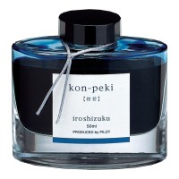 Pilot Iroshizuku Ink 50ml Deep Cerulean Blue Kon-peki (INK-50-KO-INT) Pilot Iroshizuku Ink 50ml Deep Cerulean Blue Kon-peki (INK-50-KO-INT)