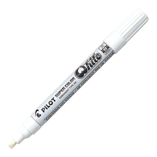 Pilot Super Colour Broad White Paint Marker Pilot Super Colour Broad White Paint Marker