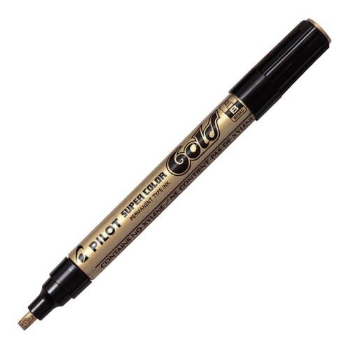 Pilot Super Colour Broad Gold Paint Marker Pilot Super Colour Broad Gold Paint Marker