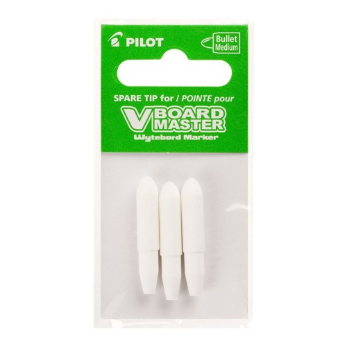 Pilot Wytebord Replacment Bullet Tips for V Board Markers - 3 Pack Pilot Wytebord Replacment Bullet Tips for V Board Markers - 3 Pack