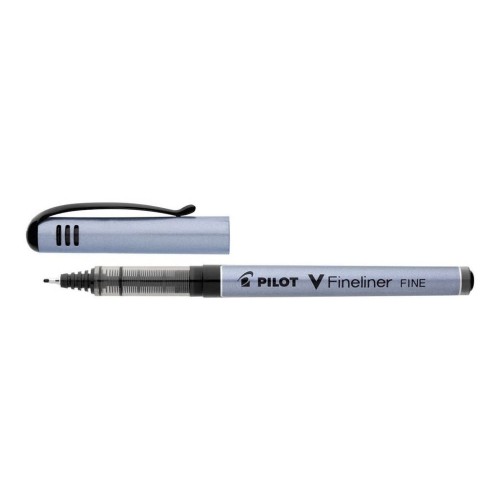 12-Pack Pilot V-Fineliner Fine Point Black Pen 12-Pack Pilot V-Fineliner Fine Point Black Pen