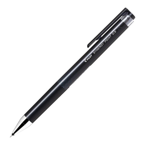 12-Pack Pilot Synergy Point Gel 0.5mm Black BLRT-SNP5-B