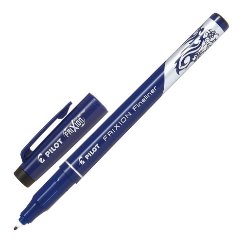 12-Pack Pilot Frixion Fineliner Erasable Black
