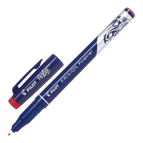 12-Pack Pilot Frixion Fineliner Erasable Red