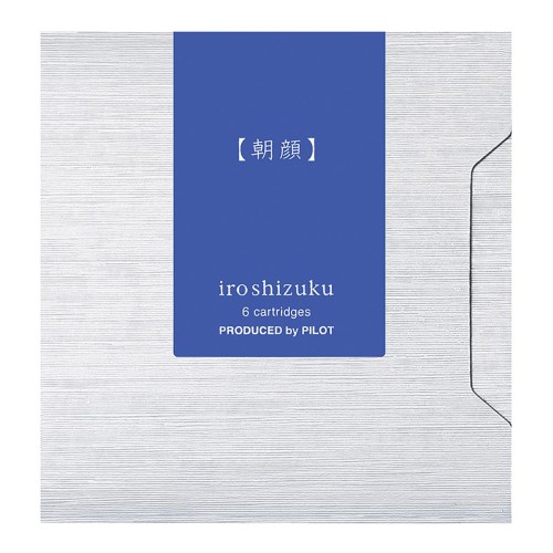 6-Pack Pilot Iroshizuku Ink Cartridge Morning Glory Asa-gao 6-Pack Pilot Iroshizuku Ink Cartridge Morning Glory Asa-gao