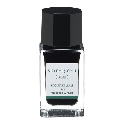 Pilot Iroshizuku Ink 15ml - Forest Green, Shin-ryoku Pilot Iroshizuku Ink 15ml - Forest Green, Shin-ryoku