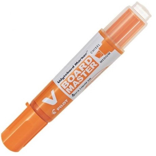 10-Pack Pilot BeGreen V Board Whiteboard Marker Chisel Orange 10-Pack Pilot BeGreen V Board Whiteboard Marker Chisel Orange