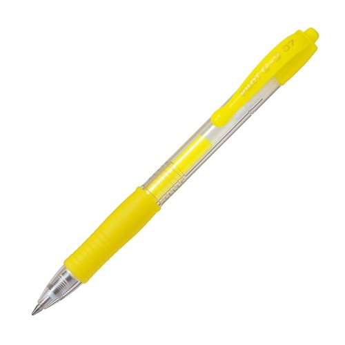 12-Pack Pilot G2 Gel Fine Neon Yellow 12-Pack Pilot G2 Gel Fine Neon Yellow