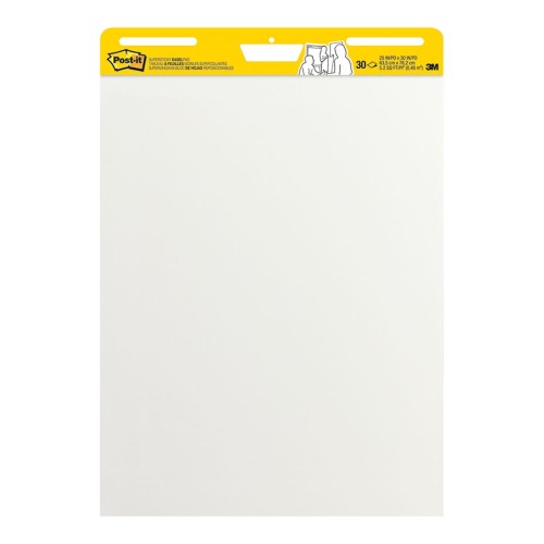 Post-it Super Sticky Easel Pad 559 White 635mm x 762mm Post-it Super Sticky Easel Pad 559 White 635mm x 762mm