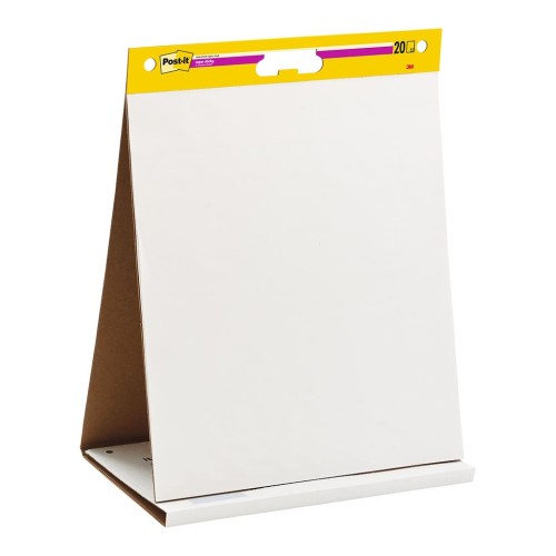 Post-it Tabletop Easel Pads with Dry Erase 563DE 508mm x 584mm 6 x 20 Sheets Post-it Tabletop Easel Pads with Dry Erase 563DE 508mm x 584mm 6 x 20 Sheets