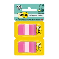 Post-it Flags 680-BP2 Twin Pack Bright Pink 25 x 43mm 100 Flags Post-it Flags 680-BP2 Twin Pack Bright Pink 25 x 43mm 100 Flags