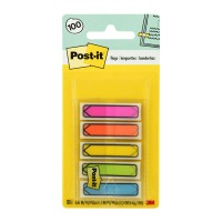 Post-it Flags 684-ARR2 Arrow Bright Colours 12mm x 43mm