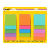Post-it Super Sticky Notes 654-15SSMULT12 76x76mm Bright, Pack of 15 Post-it Super Sticky Notes 654-15SSMULT12 76x76mm Bright, Pack of 15
