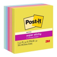5-Pack Post-it Super Sticky Notes 654-5SSJOY 76x76mm Summer Joy 5-Pack Post-it Super Sticky Notes 654-5SSJOY 76x76mm Summer Joy