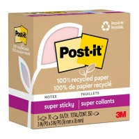 Pack of 5 Post-it 100 Rec Super Sticky Notes 654R-5SSNRP 76x76mm Wanderlust Pack of 5 Post-it 100 Rec Super Sticky Notes 654R-5SSNRP 76x76mm Wanderlust